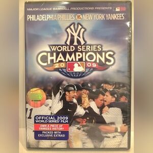 MLB: 2009 World Series Phillies VS Yankees DVD W/Extras SEALED